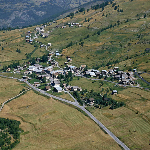 Vue aérienne.