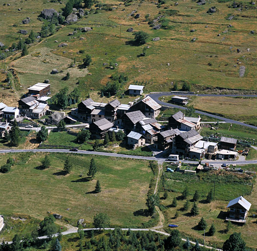 Vue aérienne.