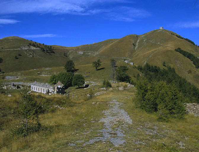 Vue prise depuis l'ancienne batterie.