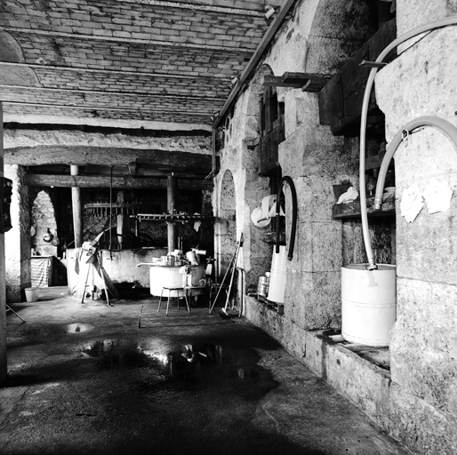 Aile nord. Intérieur vu du nord.