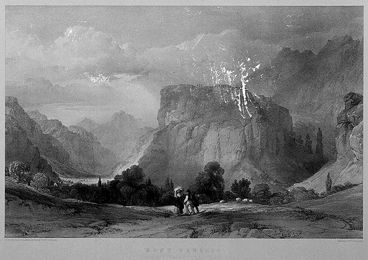 Mont Dauphin [vue générale du site depuis le sud], 1840.