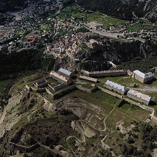 Vue aérienne de la zone sud.