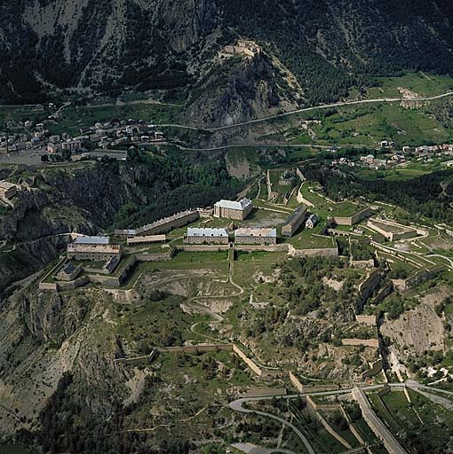 Vue aérienne de la zone sud.