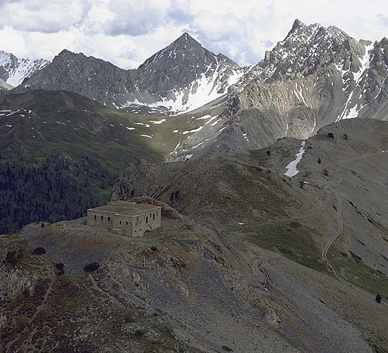 Vue du blockhaus.