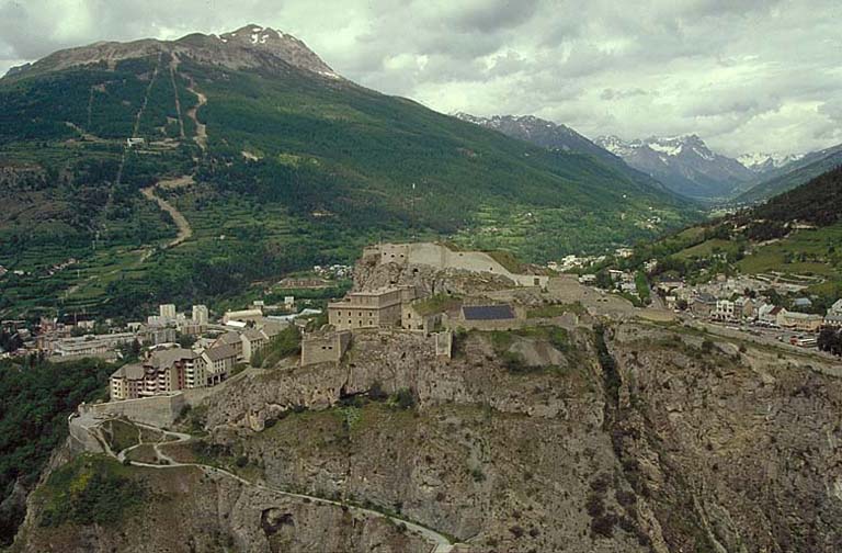 Vue aérienne.
