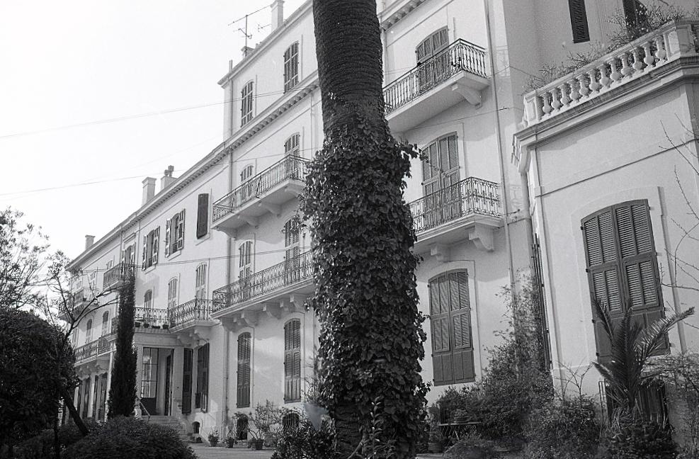 Façade sud, vue de volume.