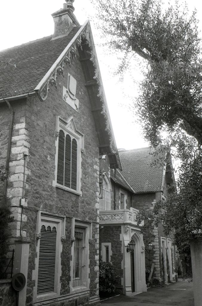 Façade antérieure nord, vue de volume.