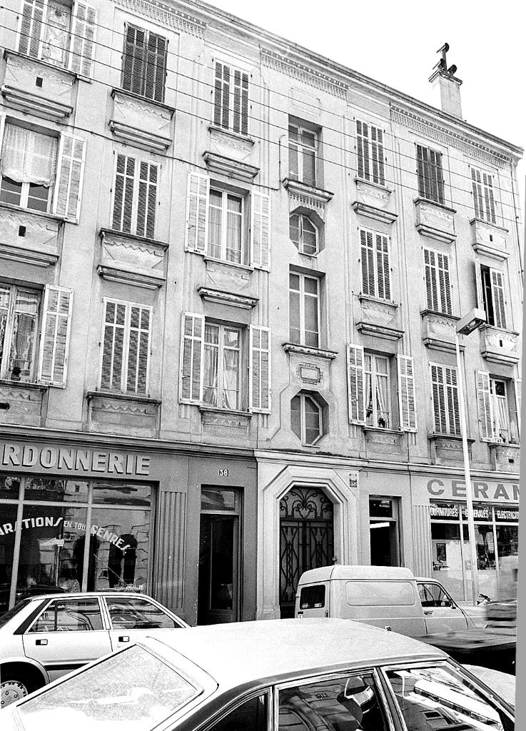 Façade antérieure nord.