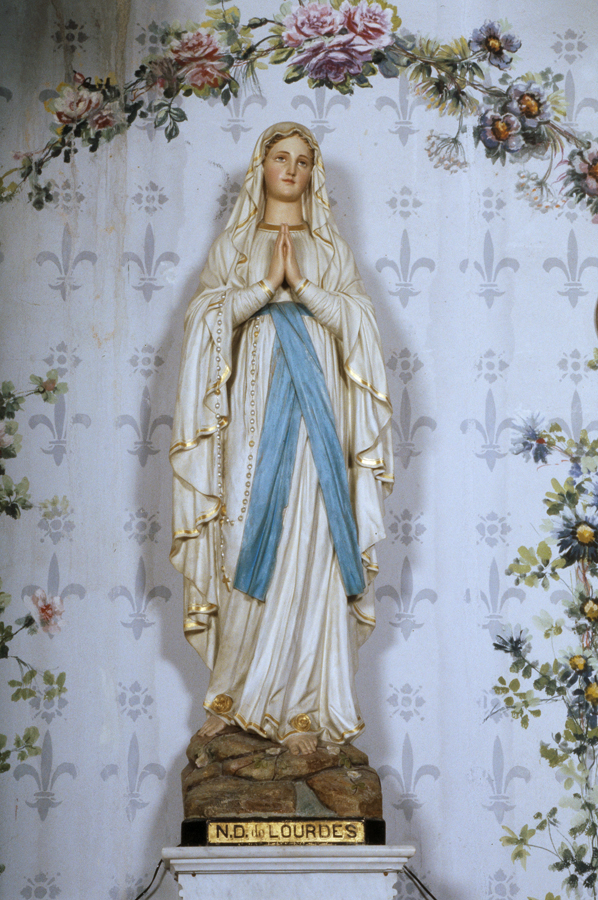 Statue (petite nature) : Notre-Dame de Lourdes