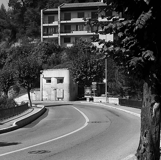 Série de 4 blockhaus dits casemates de la place forte de Nice