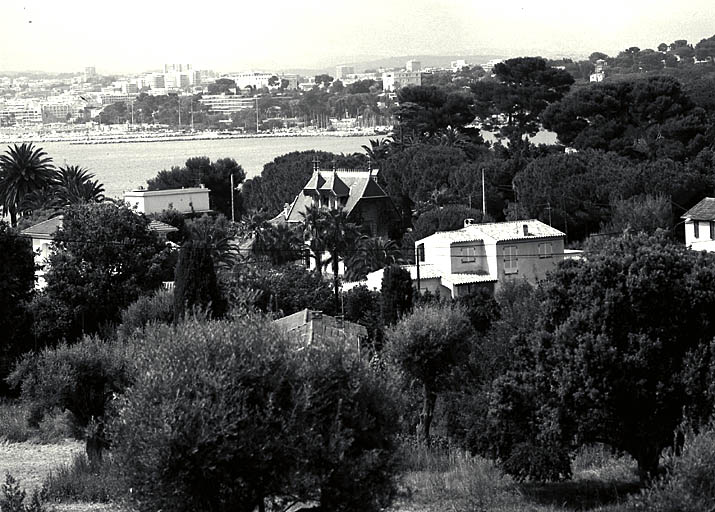 Vue de situation prise du sud.