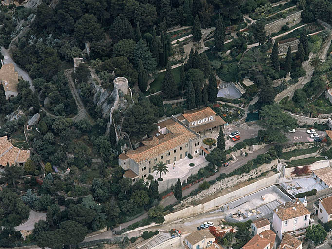 Vue aérienne prise du sud-ouest