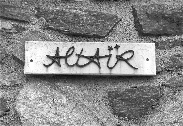 Maison dite villa Altair