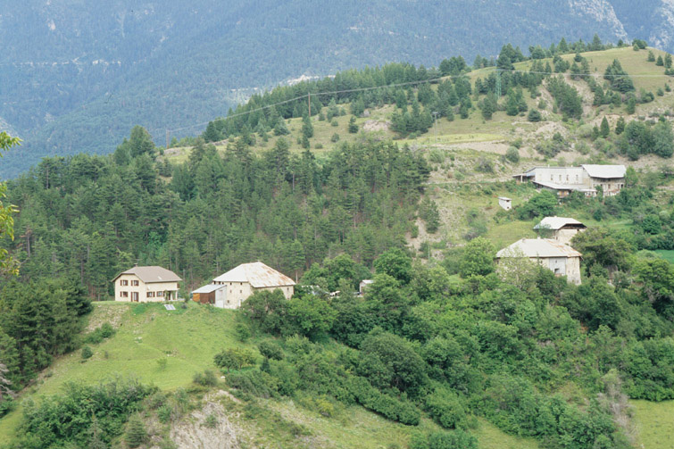 Le Collet et la Combe. Vue prise du sud-est.