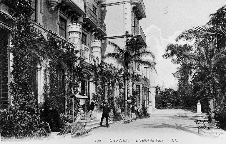 Cannes. L'Hôtel du Parc, [vers 1900].