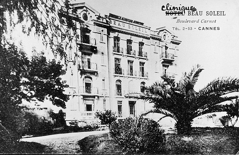 Hôtel de voyageurs dit Hôtel Beau Soleil, puis clinique Beau Soleil