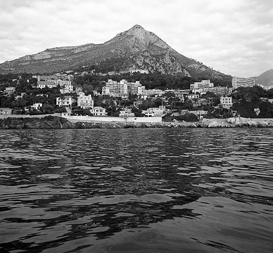 Vue générale du lotissement de Cap-Fleuri, depuis le sud.