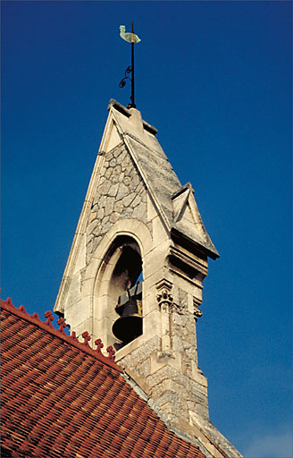 Clocher vu de l'ouest