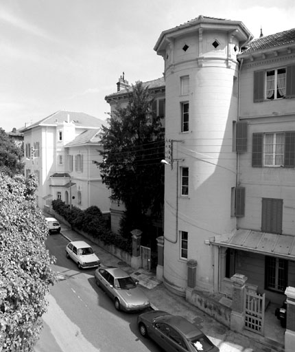 Section A3. Ilot 20. Parcelles 1028-1029. 16, 18, 20, boulevard d'Orient. Façades nord. Tour.