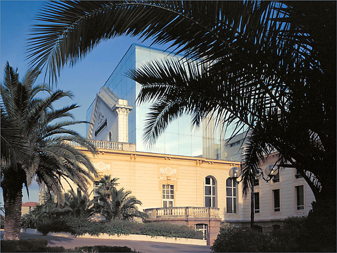 Vue de volume prise du nord-ouest. Après restauration.