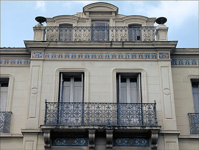 Section A3. Ilot 13. Parcelle 1147. 11, rue du Docteur Roux Seignoret. Façade sud-est. Vue générale.