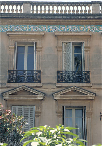 Section A3. Ilot 13. Parcelle 4555. 7, rue de Verdun. Façade sud-est. Détail.