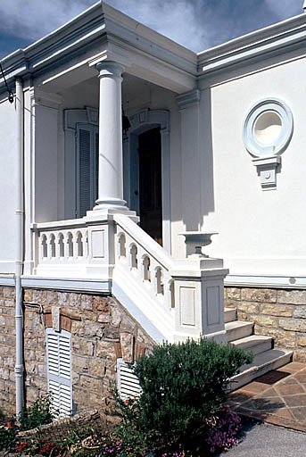 Section A3. Ilot 20. Parcelle 1034. 7, boulevard Châteaubriand. Façade sud.