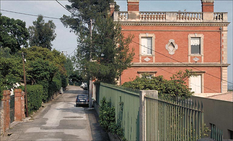 Section A3. Ilot 18. Parcelle 1096. 10, boulevard Frédéric Mistral. Façade occidentale.
