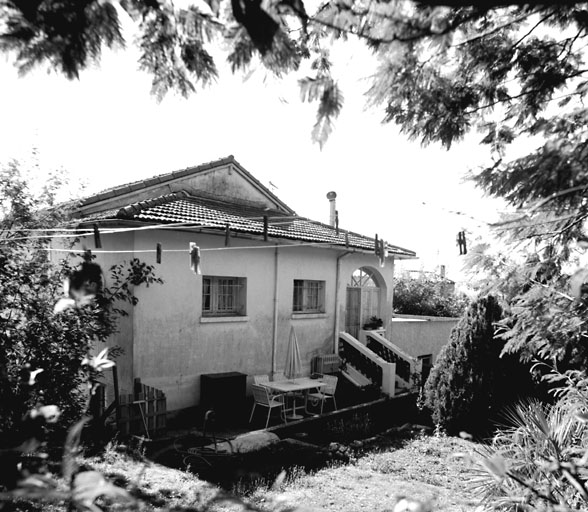 Section A1. Ilot 1. Parcelle 4086. 5, rue Paul Langevin. Façade arrière.