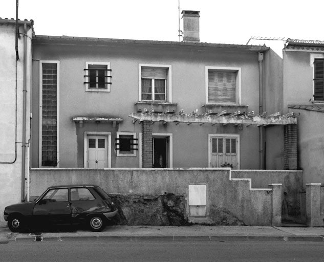 Section A1. Ilot 4. Parcelle 189. 41, avenue de Toulon. Façade antérieure.