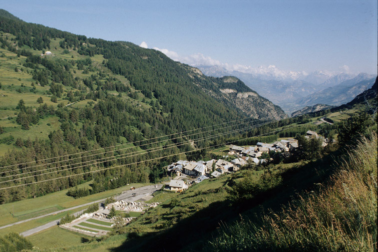 Saint-Marcellin ; vue prise du sud-est.
