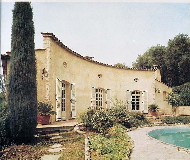 Villa La Recampado, architecte André Svetchine, 1962. Régionalisme provençal des années 1960.