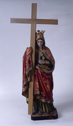 Statue : sainte Hélène.
