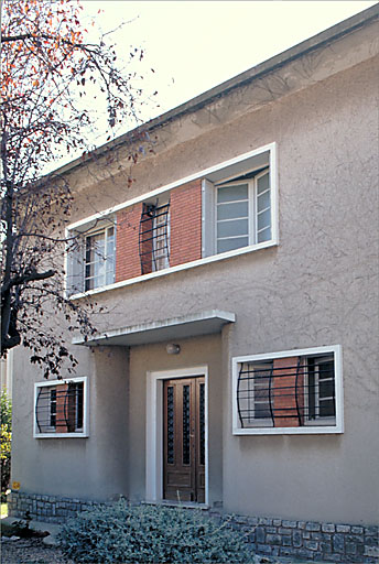 Section A6. Ilot 3. Parcelle 2399. 5, avenue des Nations-Unies. Façade nord sur rue.