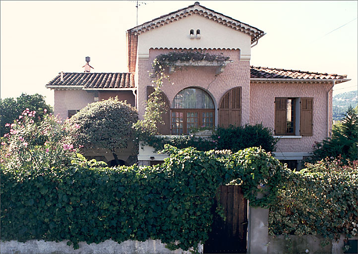 Section A7. Ilot 3. Parcelle 1961. 9, avenue Ernest Reyer. Façade nord.