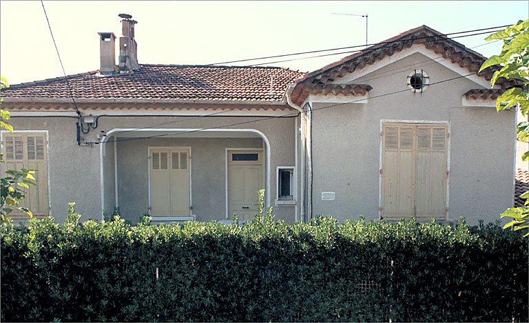 Section A7. Ilot 3. Parcelle 1957. 17, avenue Ernest Reyer. Façade nord.