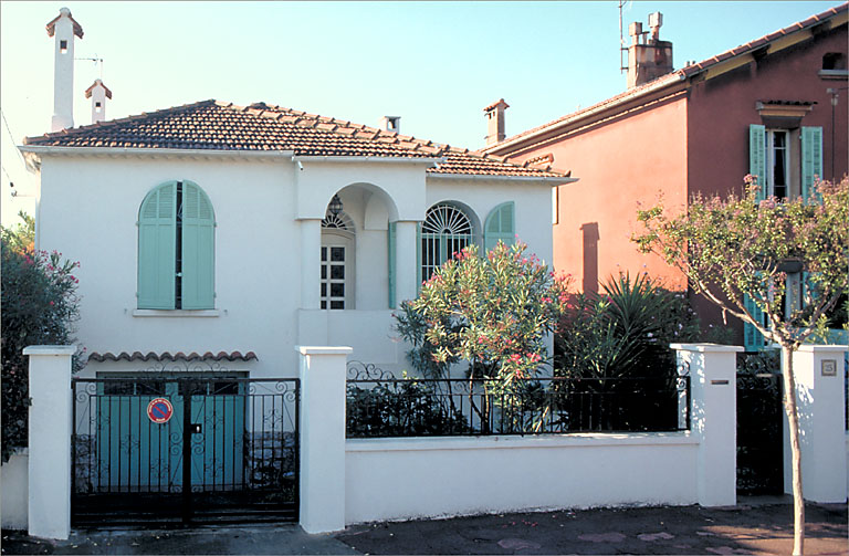 Section A6. Ilot 8. Parcelle 1903. 23, avenue François Arène. Façade nord.