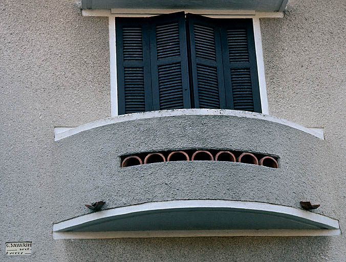 Section A6. Ilot 7. Parcelle 1931. 5, avenue Andrée-de-David-Beauregard. Façade nord-ouest.