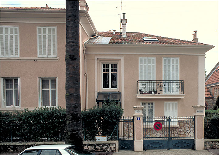 Section A5. Ilot 6. Parcelle 1540. 8, rue du Docteur Léopold Jaubert. Façade nord.