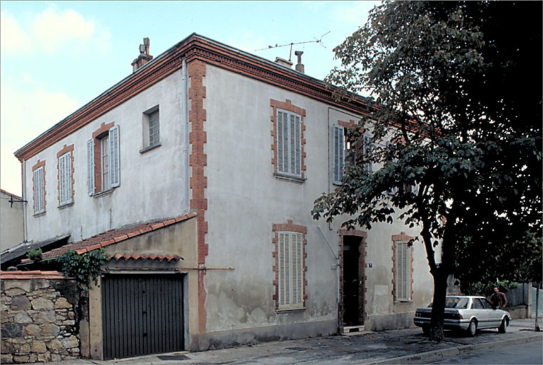 Section A5. Ilot 12. Parcelle 3491. 41, rue du Soldat Ferrari. Vue de volume prise de l'ouest.