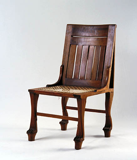 Ensemble de 2 chaises dites chaises égyptiennes
