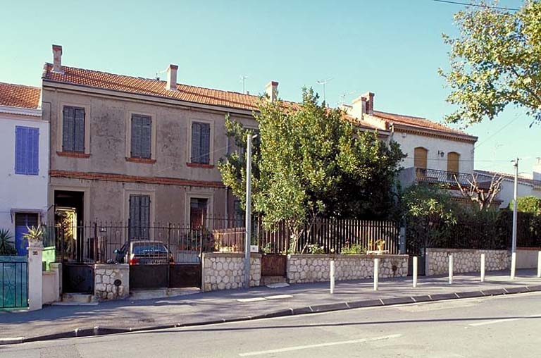 Fig. 35 - Maison, 94 boulevard Fenouil (parcelles I 94, 95), construite en 1908 pour Jean-Baptiste Blanc. Vue générale.
