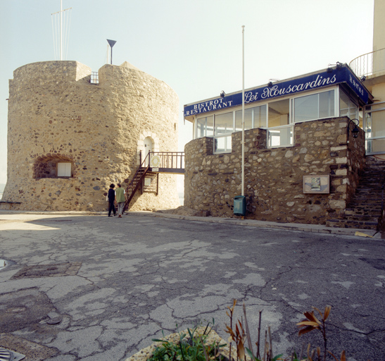 Tour du Portalet, vue d'ensemble, prise de l'ouest.