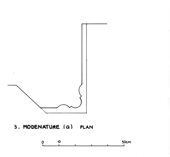 modénature (a).