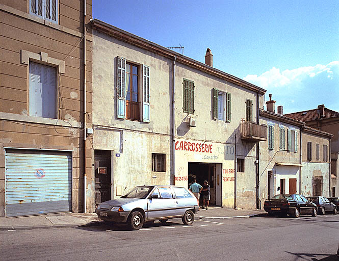 Maison, 29 boulevard Albin-Bandini (parcelles K 49, 50). Vue générale de la façade.
