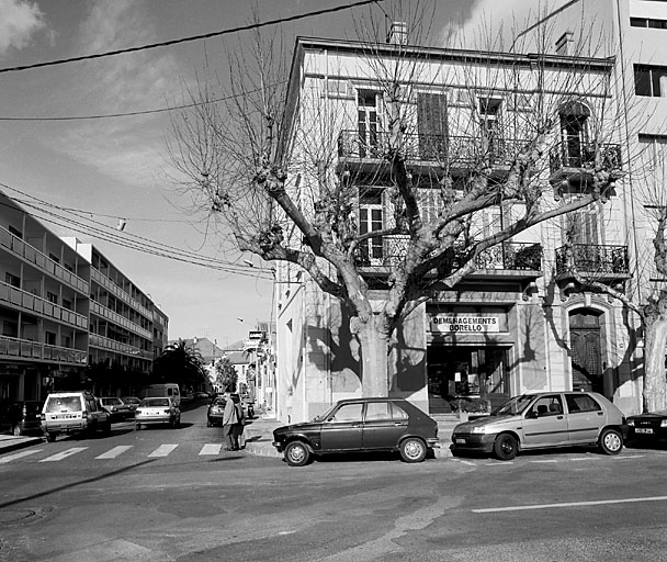 Immeuble 10 rue de la gare (rue de la). Façade sud-ouest.