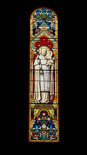 Choeur. Verrière 1. Vue d'ensemble.