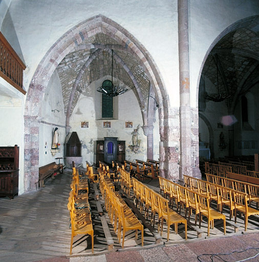 L'ancien choeur, aujourd'hui chapelle latérale.