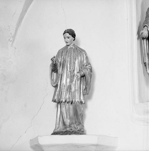 Statue : Saint Louis de Gonzague (?)