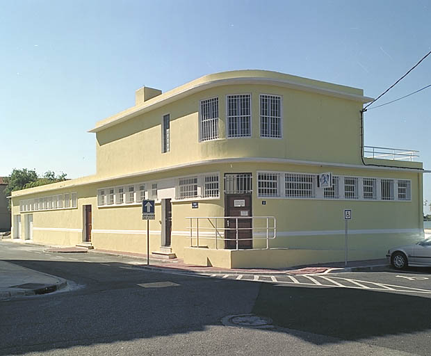 Vue des façades nord et est.